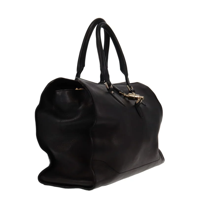 Gucci Vintage Soft Calf Jackie Tote Black