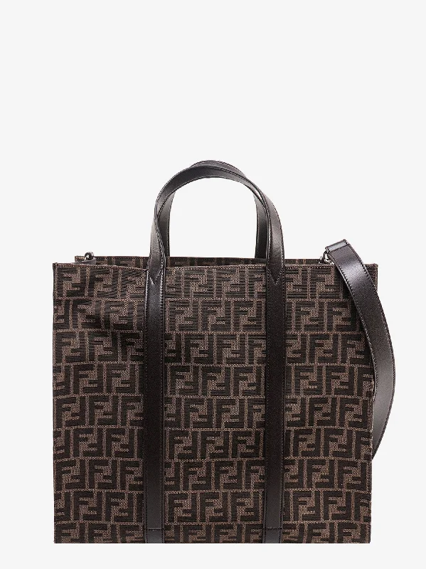 Fendi Man Fendi Man Brown Handbags