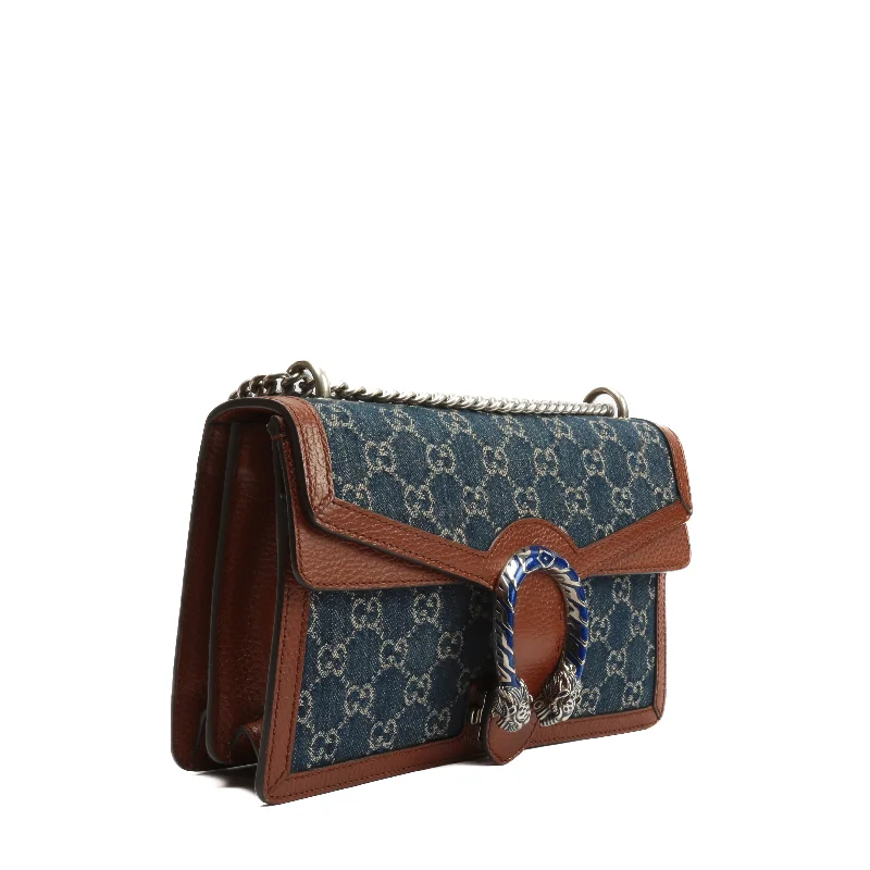 GUCCI GG Small Dionysus Shoulder Denim