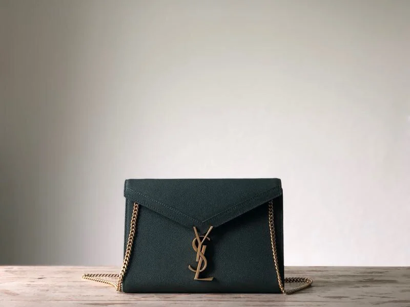 Yves Saint Laurent Cassandra Flap-Front Crossbody Bag