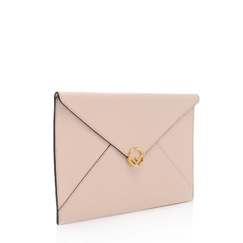 Fendi Leather 1974 Envelope Pouch (SHF-NmcBAU)