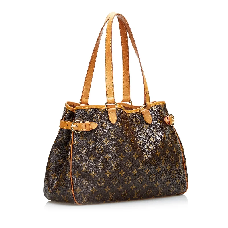 Brown Louis Vuitton Monogram Batignolles Horizontal Tote Bag