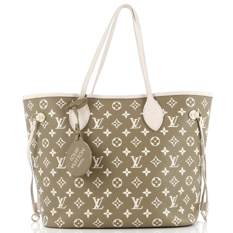 Neverfull NM Tote Spring in the City Monogram Empreinte Leather MM