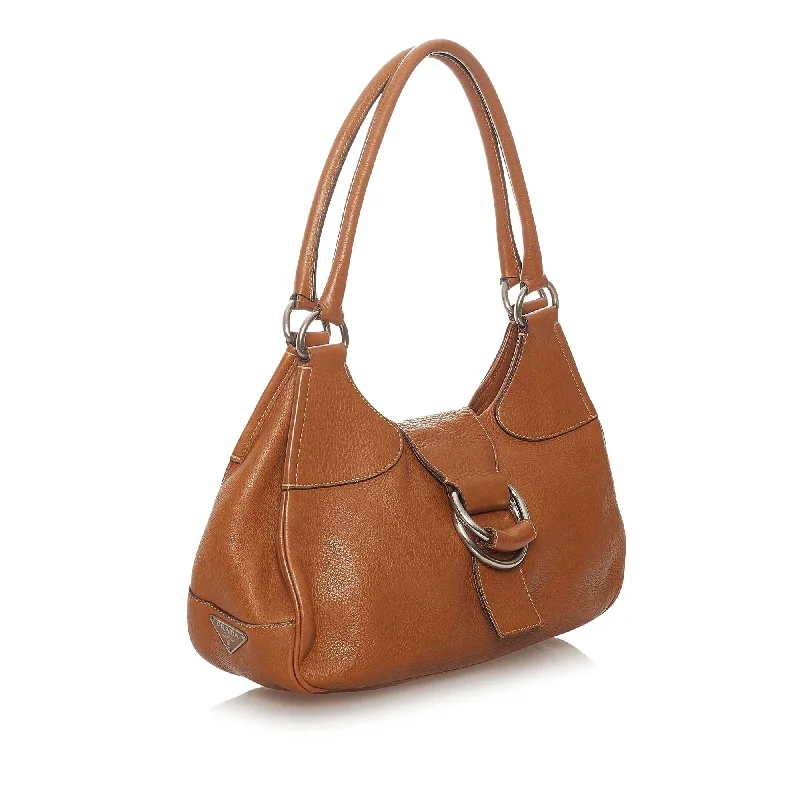 Prada Leather Shoulder Bag 27694