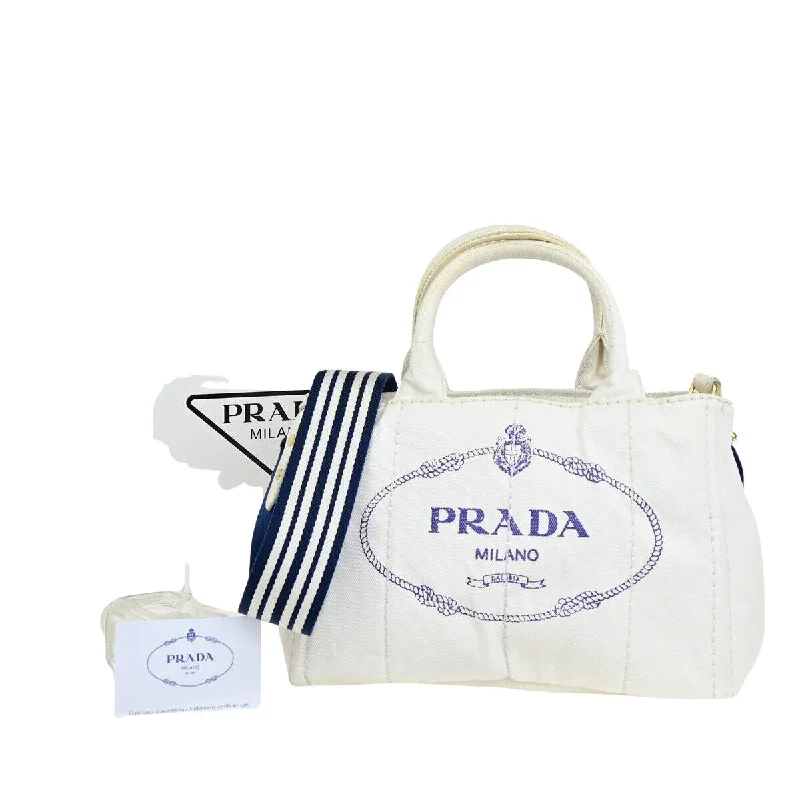 PRADA Canapa Handbag