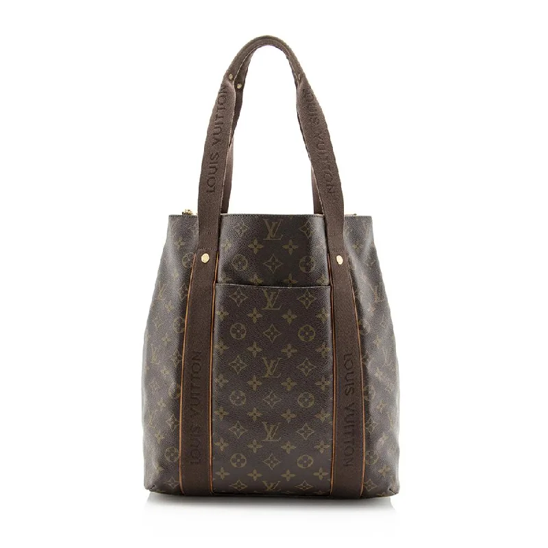 Louis Vuitton Damier Ebene Cabas Beaubourg Tote (SHF-14419)