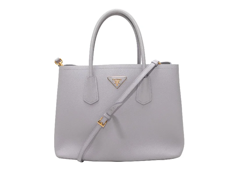 Lavender Prada Saffiano Large Galleria Tote Bag