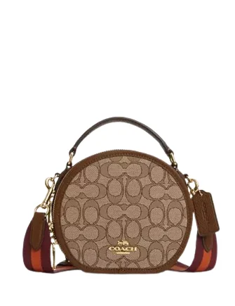 Coach Canteen Crossbody In Signature Jacquard