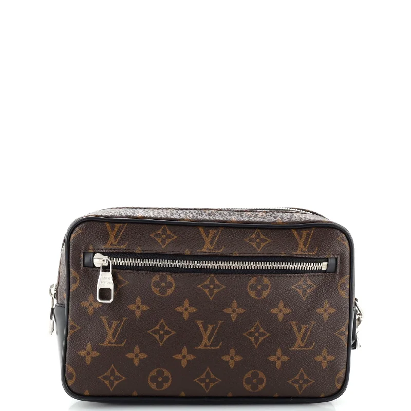 Kasai Clutch Macassar Monogram Canvas