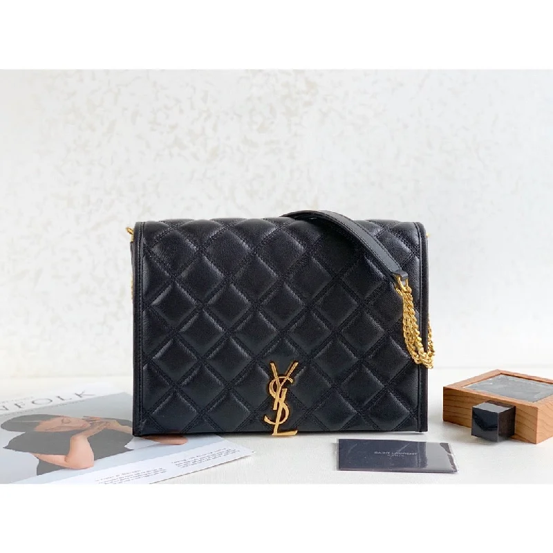 Yves Saint Laurent Becky Small Shoulder Bag Black