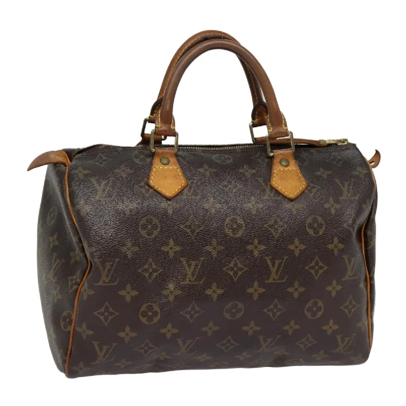 LOUIS VUITTON Monogram Speedy 30 Hand Bag M41526 LV Auth 87577