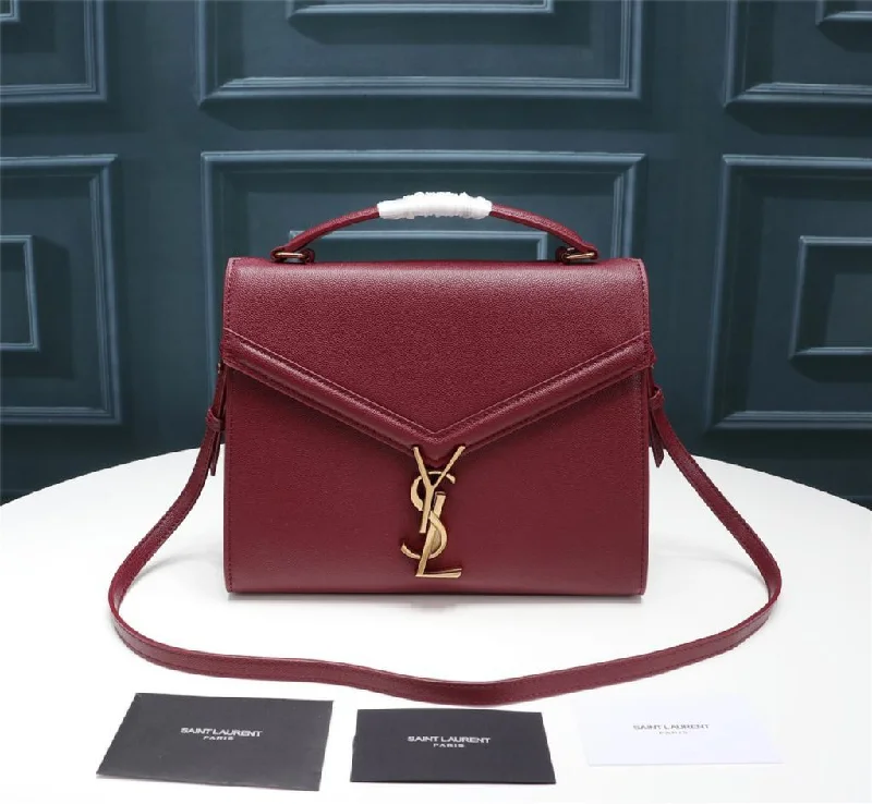 Yves Saint Laurent Cassandra Medium Top Handle Bag