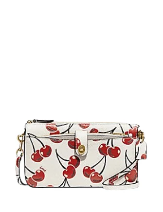 Coach Noa Pop Up Messenger With Cherry Print