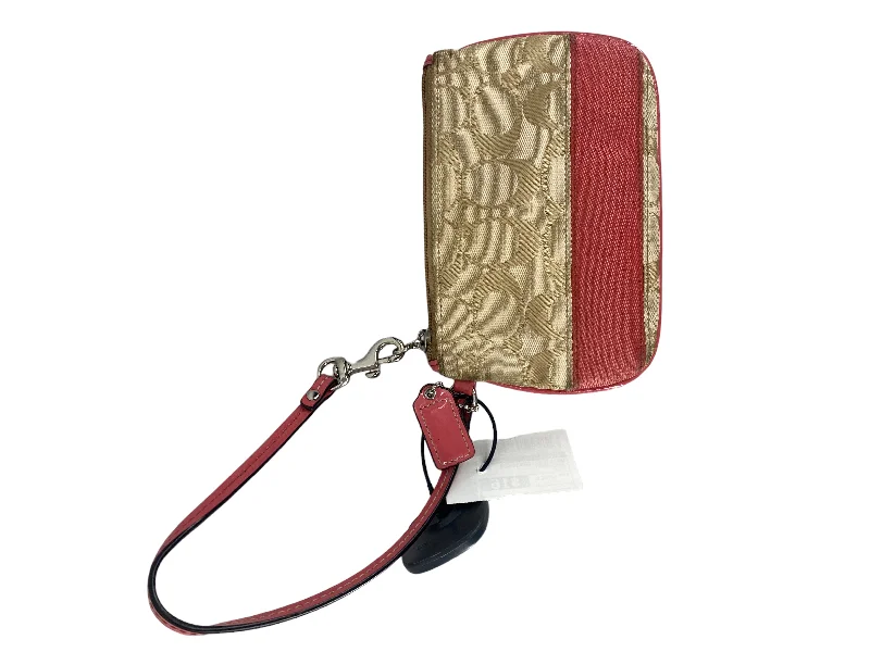 Wristlet Designer By Coach  Size: Small