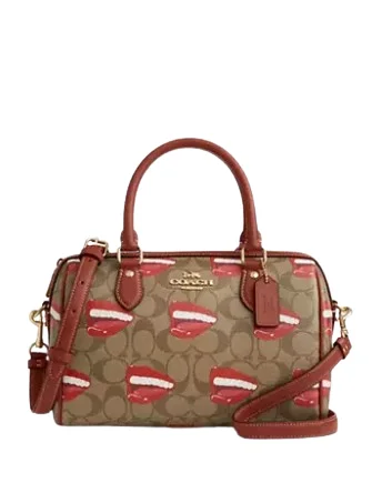 Coach Coach X Tom Wesselmann Rowan Satchel In Signature Canvas