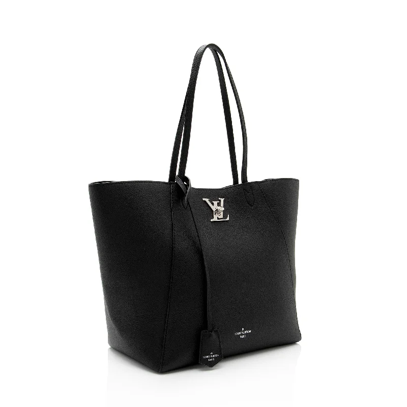 Louis Vuitton Calfskin Lockme Cabas Tote (UGxtjx)