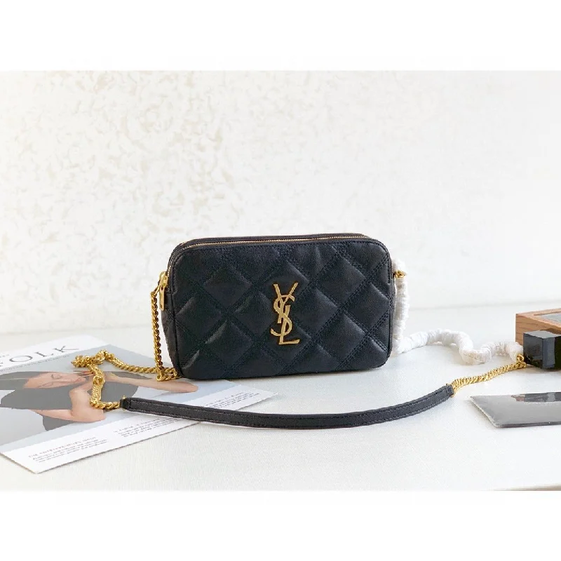 Yves Saint Laurent Becky Crossbody Bag Black