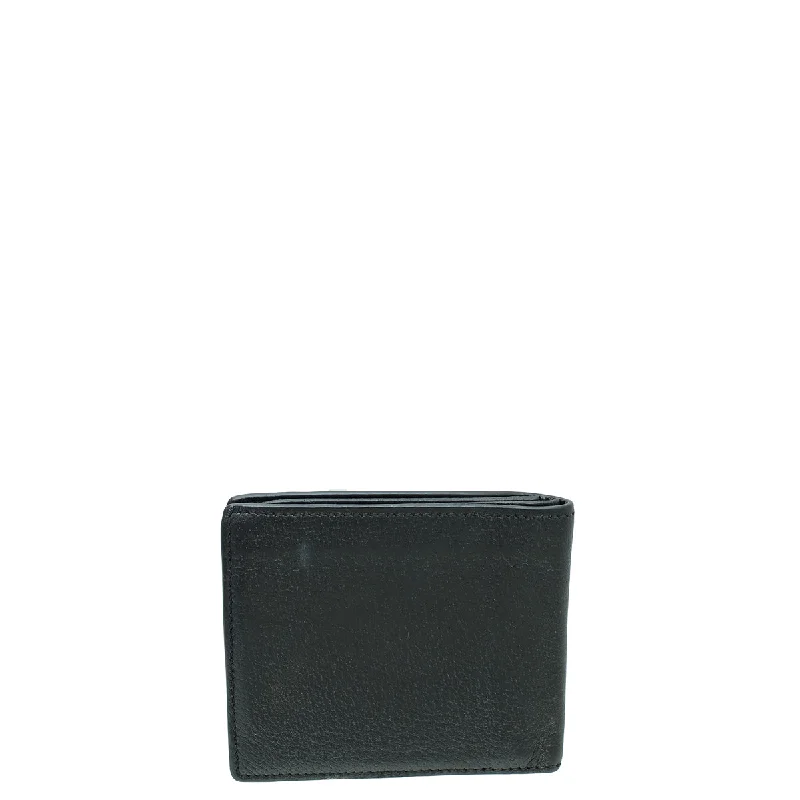 Gucci Black GG Marmont Bi-Fold Wallet