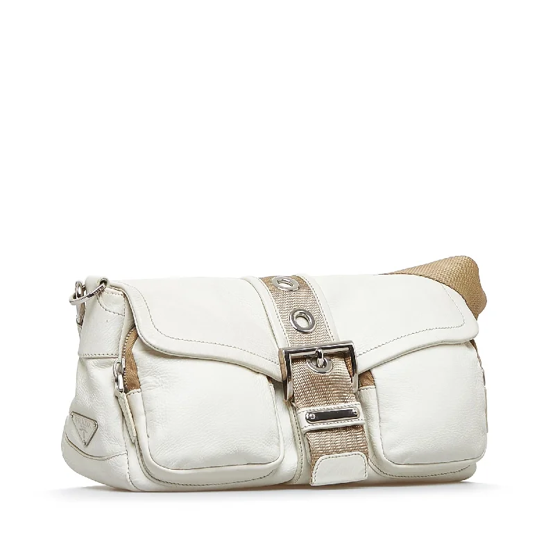 Prada Leather Shoulder Bag LZCwx0