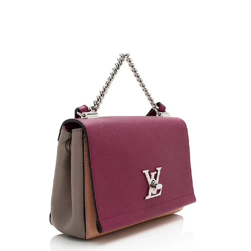 Louis Vuitton Calfskin Lockme II BB Shoulder Bag (21961)