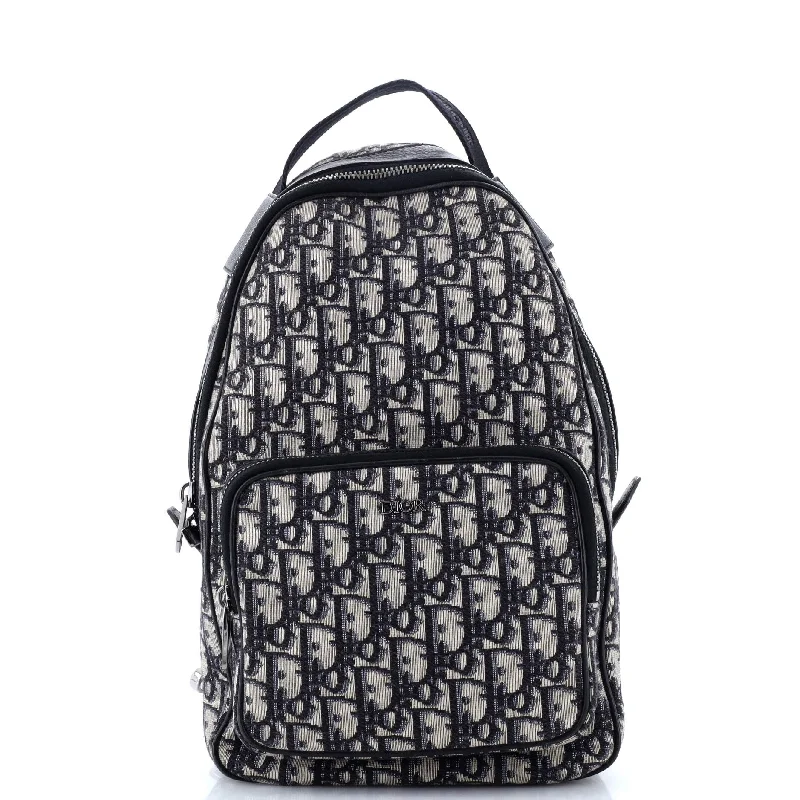 Zip Around Sling Backpack Oblique Canvas