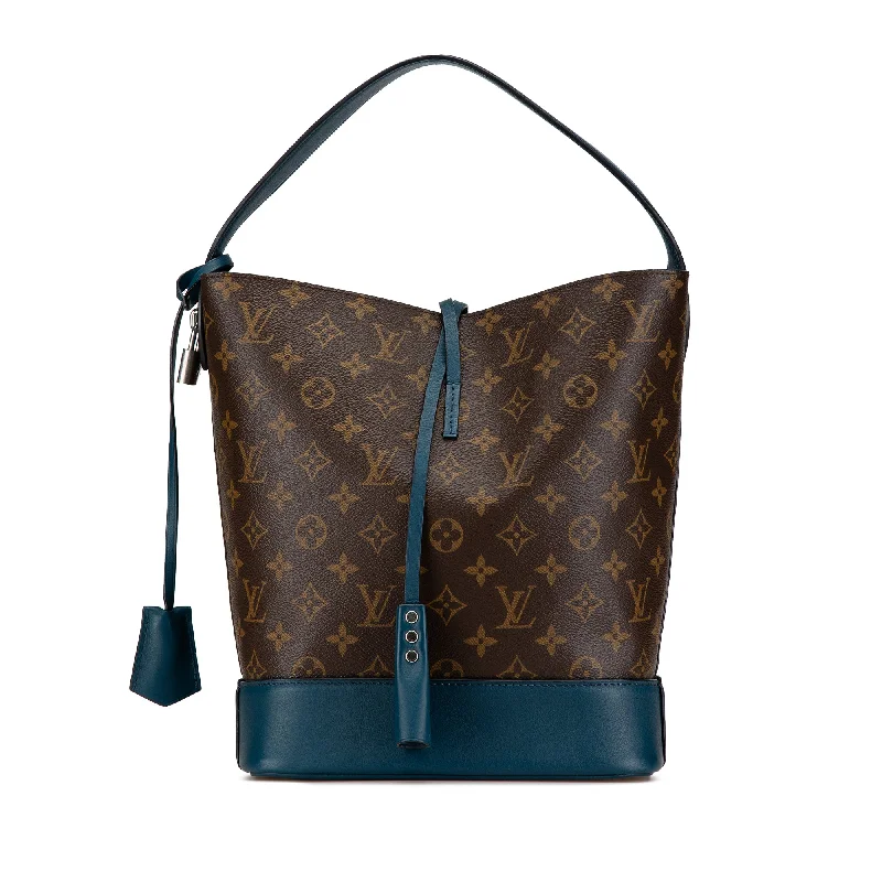 Brown Louis Vuitton Monogram Idole NN14 GM Bucket Bag